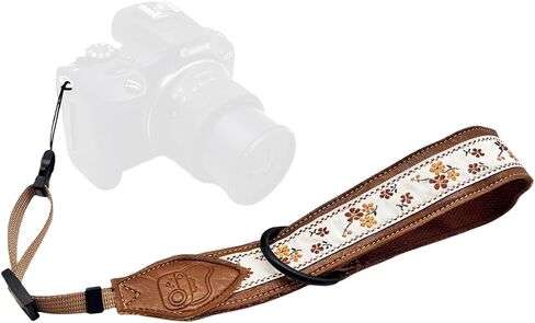 Camera Wrist Strap, Leather Camera Hand Strap for DSLR, Adjustable Quick Release Camera Straps for All Cameras in Kuwait