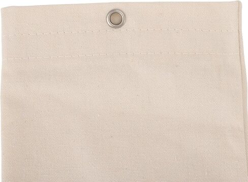 ZJchao 8 Pack Canvas Curtain Sandbags with Metal Clips for Outdoor Patio Curtain Weights Reusable Drapery Weight Bags with PE Sealed Liners Each Holds 15oz of Sand in Kuwait