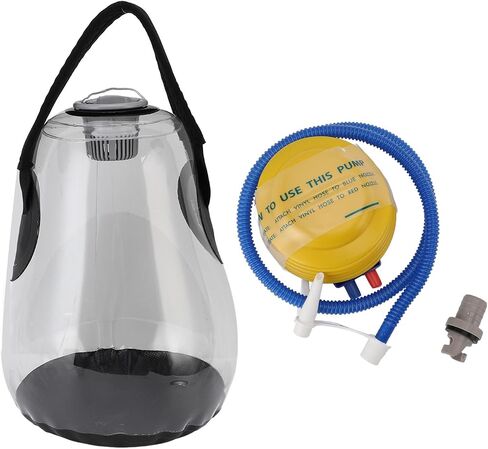 Fabater Water Bag, 11 LBS Portable Stability Fitness Equipment for Core and Balance Training Workout Sandbag, Bag with Inflatable Pump for Home Gym Outdoor and Travel in Kuwait