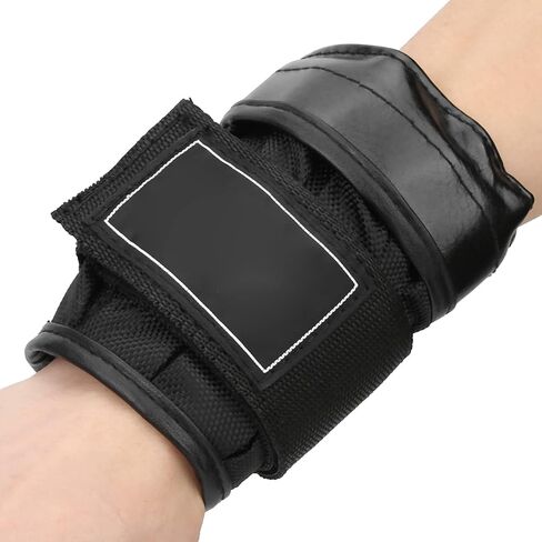 2Pcs ‑4KG Wrist & Ankle Weight Sandbag – Empty PU Leather + 600D Oxford Fitness Bandage for Boxing, Aerobics, Physical, & Training – No Steel Plates Included in Kuwait