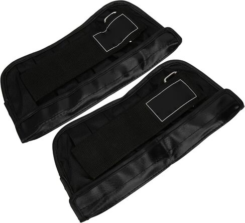 2Pcs ‑4KG Wrist & Ankle Weight Sandbag – Empty PU Leather + 600D Oxford Fitness Bandage for Boxing, Aerobics, Physical, & Training – No Steel Plates Included in Kuwait