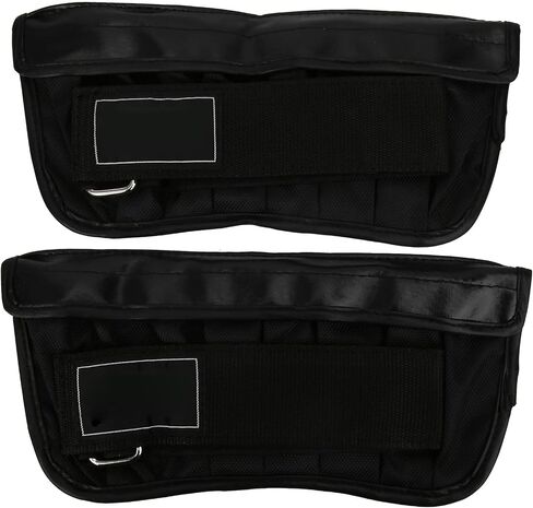 2Pcs ‑4KG Wrist & Ankle Weight Sandbag – Empty PU Leather + 600D Oxford Fitness Bandage for Boxing, Aerobics, Physical, & Training – No Steel Plates Included in Kuwait