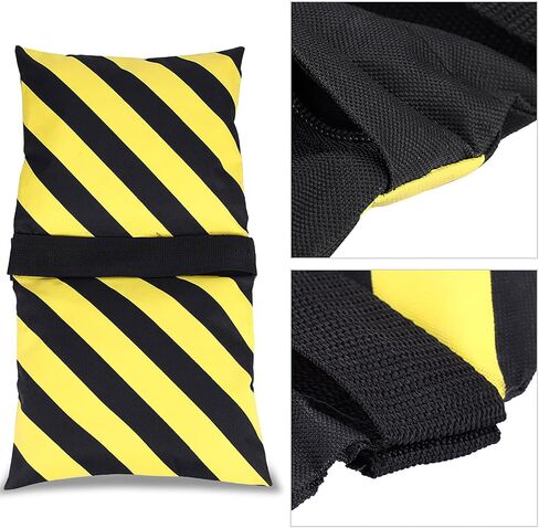 Yellow Black Stripes Sand Bag Sandbag Weight Bags for Studio Video Light Stand Tripod Balance Stability Heavy Duty Oxford Sandbags in Kuwait