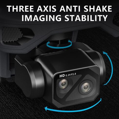X-Verse SG909 Drones with Camera for Adults 4K, RC Screen, 6KM RC Distance, 3-Axis Gimbal Repeater, Professional Drone with Obstacle Avoidance, Digital GPS Transmission Quadcopter - 3 Batteries for 135min Max Flight Time in Kuwait