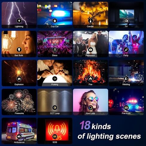 GVM RGB Photography Lighting Kits with 2 Softboxes, 680RS 50W Studio Lights with Bluetooth Control, 2 Packs Video Light with 18 Lighting Scenes, led Panel Lights for Video Recording, 8500lux/0.5m in Kuwait