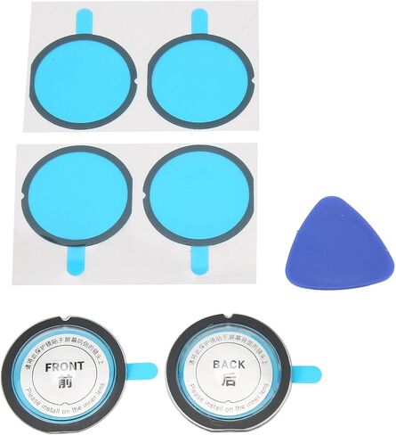 Dual Lens Guards, High Transparency Adhesive Protection, Protective Lens Cover Set, 2PC Sticky Protector Case, for X3 Panoramic Camera Travel Outdoor Photography Adventure Sports in Kuwait