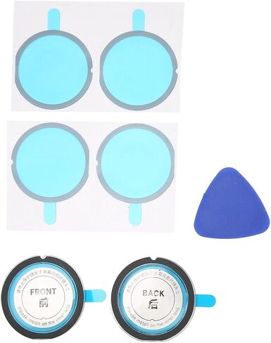 Dual Lens Guards, High Transparency Adhesive Protection, Protective Lens Cover Set, 2PC Sticky Protector Case, for X3 Panoramic Camera Travel Outdoor Photography Adventure Sports in Kuwait