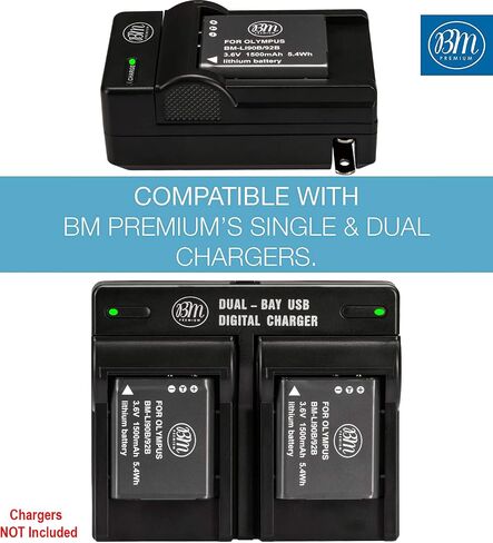 BM Premium DB-110 Battery for Ricoh GR III, GR IIIx, Theta X, WG-6, and G900, G900 II, G900SE II Digital Cameras in Kuwait