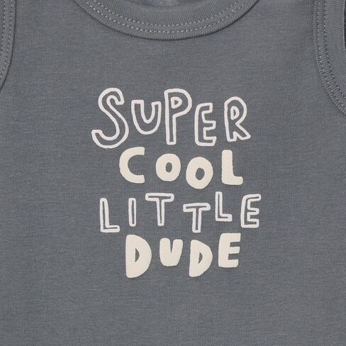 Gerber Baby Boys Multi-Pack Sleeveless Onesies Bodysuit, Surf, 12 Months in Kuwait