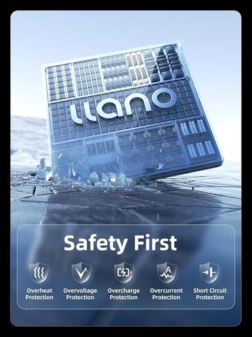 llano 2 Packs 1750mAh Ace Pro 2 Battery and 18W Fast Dual Charger | Compatible with Insta360 Ace Pro 2/AcePro/Ace Action Camera in Kuwait