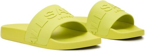 AllSaints Women's Biggy Slip On Logo Sliders in Saudi Arabia