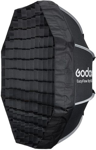 EazyFlow Foldable Bowens Mount Beauty Dish 25.6" (Black White) in Kuwait