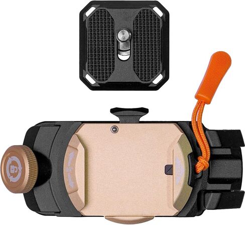 YUANYU Camera Clip with Quick Release Plate, 90° Adjustable Angle Aluminum for Sony, Nikon, Fuji, DSLR Action Camera Backpack Belt Holster Compatible with Gopro DJI OSMO in Kuwait