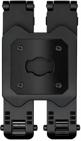 MOLLE Body Camera Mount for Axon Body 2/3/4, Two-Point Support | Two-Point Body Camera Holder for MOLLE/PALS Vests, Quick-Release Dual Clips Help Reduce Wobble During Police Patrol Duty in Kuwait