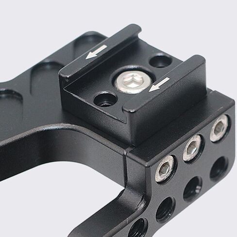 COHEALI 2 Set Aluminum Alloy Hot Shoe Adapter Mount for Camera and Flash, Durable Dark Cold Shoe Flash Bracket Featuring Quick Release Design for Photography Accessories in Kuwait