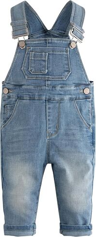 Baby Boy Girl Jean Overalls,Toddler Slim Cute Denim Jumper in Saudi Arabia