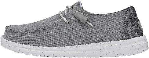 HEYDUDE Wendy Sport Knit Grey Size 6 | Women’s Shoes | Women’s Slip-on Loafers | Comfortable & Light-Weight in Kuwait