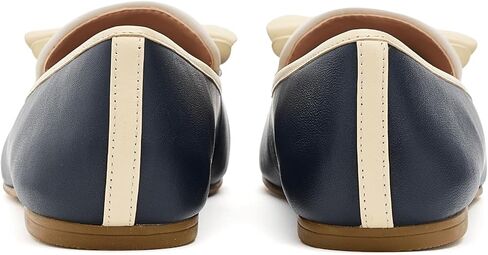 Cole Haan Women's Shoes - Payson Soft Construction Bow Penny Loafer, Midnight Moon Leather/Powder, 8-B US in Kuwait