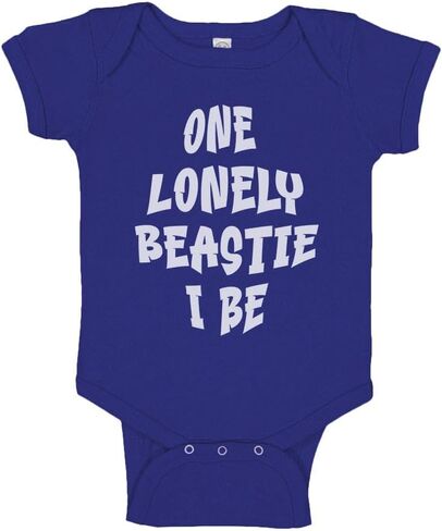 One Lonely Beastie I Be Baby Infant Bodysuit in Kuwait