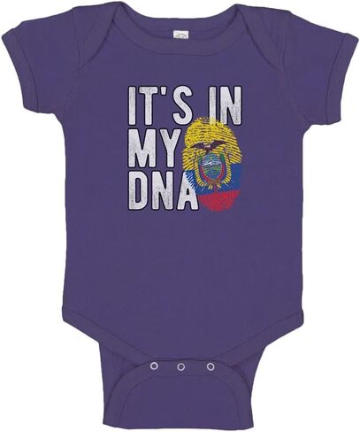 Ecuador in My DNA Baby Infant Bodysuit in Kuwait