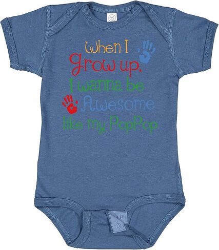 inktastic Loved By Pop Pop Baby Bodysuit in Kuwait