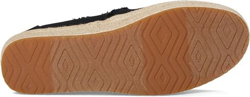 TOMS Women's Valencia Platform Espadrille, Textile Upper, OrthoLite Insole | All-Day Comfort, Padded Heel, Easy On-Off, Lightweight Feel, Closed Toe Summer Shoes, Espadrilles for Women in Kuwait