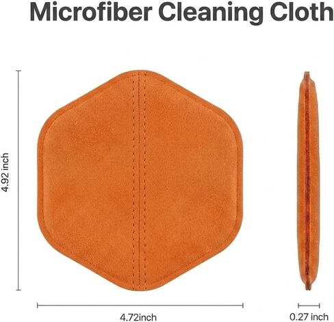Microfiber Car Screen Cleaner Cloth Electronic Wipes Reusable Cleaning Pad for Laptops, Computer, Tablets, TV,Monitors,Screen Wipes Interior Car Accessories(6 Pack) in Kuwait