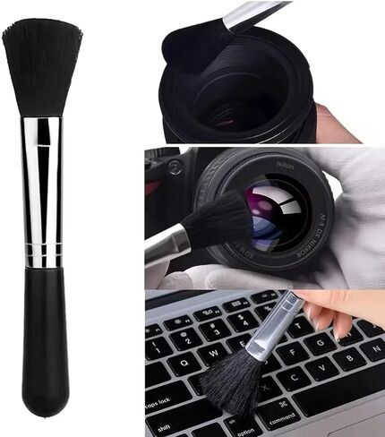 10PCS Mini ESD Anti Static Brush Set - Keyboard Brush Cleaner & Lens Pen for Optics, Electronics & Computer Cleaning, Red Dot Cleaner, Camera Lens Brush for Small Spaces in Kuwait