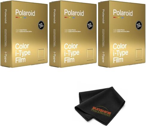 Polaroid i-Type Color Film - Golden Moments Edition in Kuwait