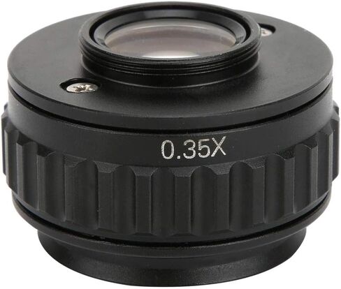 Camera Adapter 10 × 8 × 4 0.35 x CTV Lens for Microscope Camera Interface Adapters for Stereomicroscope Trinocular Adapter for CTV Microscope for in Kuwait