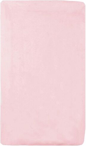TL Care 100% Natural Breathable Cotton Jersey Knit Fitted Bassinet Sheet, Pink, 15" x 33", Soft Breathable, for Girls (Pack of 2) in Kuwait