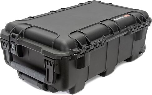NANUK 962 Pro Photo Kit– Waterproof Large Travel Camera Hard Case with Wheels, Padded Dividers & Retractable Handle, 31" x 20" x 11" –Impact-Resistant, Dustproof, Durable, Ideal for Heavy Loads –Black in Kuwait