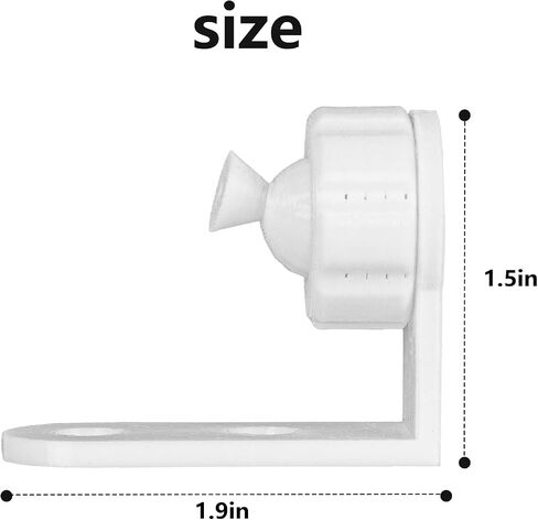 Wall Mount Bracket Compatible with Philips Hue Motion Sensor, Wall and Ceiling Adjustable Mount Adapter, Smart Home Sensor Accessory in Kuwait