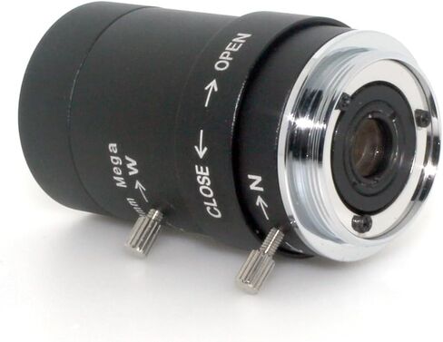 Microscope Camera, Machine Vision Lenses HD 5-50mm Lens 1/3" IR CS Mount Varifocal Manual Iris CCTV Security Cameras Industrial Camera in Kuwait