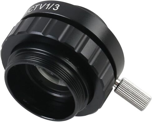 Microscope Camera, 1/3 0.3X C-Mount Adapter Reduce Lens for Simul Focal Trinocular Stereo Video Microscope Camera CCD Industry in Kuwait