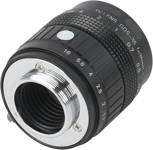 Microscope Camera, Working Distance 35mm Fixed CS C Mount Manual Zoom Lens for Industrial Video Microscope Camera in Kuwait