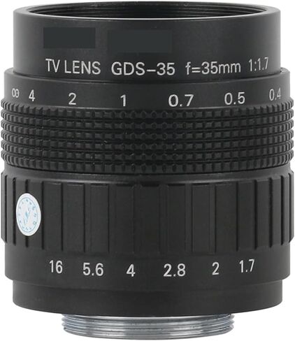 Microscope Camera, Working Distance 35mm Fixed CS C Mount Manual Zoom Lens for Industrial Video Microscope Camera in Kuwait