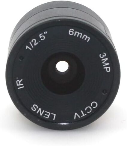 Microscope Camera, 2pcs 6mm Lens 3MP CS Mount HD CCTV Camera Lens for Day/Night CCD Security Camera in Kuwait