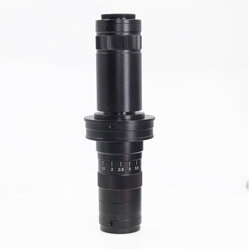 Microscope Camera, 20X-200X / 0.7-4.5X 0745B Industry Microscope Camera Zoom C-Mount Glass Manual Lens in Kuwait