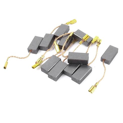 uxcell 5Pair 15mmx8mmx5mm Motor Carbon Brush Replacement for Air Compressor in Kuwait