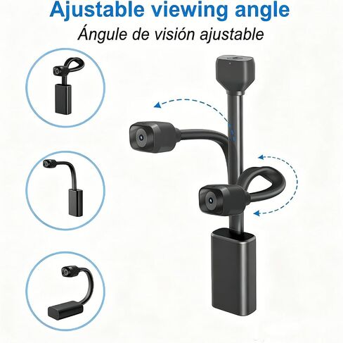 Rettru Security Camera with Magnetic Mount and Battery | Wireless Indoor Camera with Color Night Vision,Motion Detection,Local/Cloud Storage,for Phone & PC Viewing in Kuwait