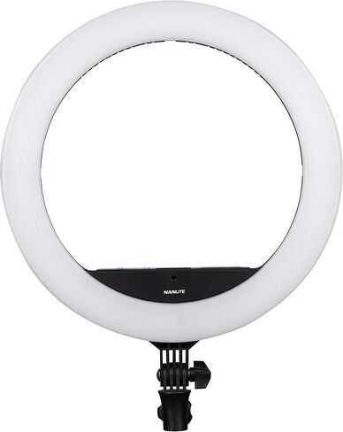 Nanlite Halo 16C Bicolor and Tunable RGB 16in LED Ring Light with USB Power Passthrough in Kuwait