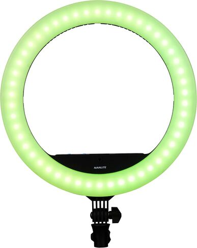Nanlite Halo 16C Bicolor and Tunable RGB 16in LED Ring Light with USB Power Passthrough in Kuwait