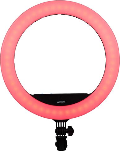 Nanlite Halo 16C Bicolor and Tunable RGB 16in LED Ring Light with USB Power Passthrough in Kuwait