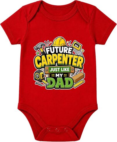 Assorted Future Job Profession Baby Onesie Dad Daddy Gifts in Kuwait