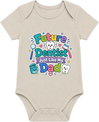 Assorted Future Job Profession Baby Onesie Dad Daddy Gifts in Kuwait