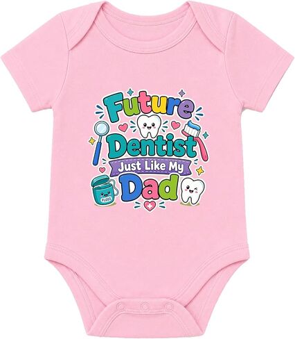 Assorted Future Job Profession Baby Onesie Dad Daddy Gifts in Kuwait