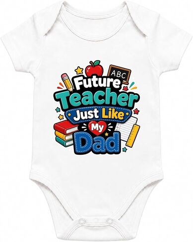 Assorted Future Job Profession Baby Onesie Dad Daddy Gifts in Kuwait