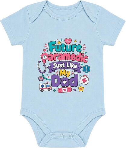 Assorted Future Job Profession Baby Onesie Dad Daddy Gifts in Kuwait