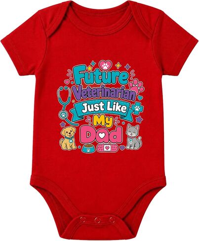 Assorted Future Job Profession Baby Onesie Dad Daddy Gifts in Kuwait